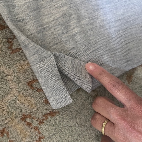 Theory Grey Crewneck - Picture 6 of 8